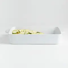 CRATE & BARREL - Refractaria para Hornear en Gres 30 x 38 cm