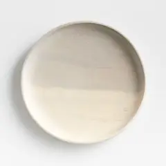 CRATE & BARREL - Plato base Tondo Madera 23 x 23 cm