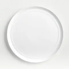 CRATE & BARREL - Plato Principal Hue Blanco 26 cm