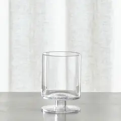 CRATE & BARREL - Porta velas London en Vidrio 15 cm x 11 cm