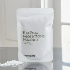 CRATE & BARREL - Nieve Artificial Decorativa 57 gr