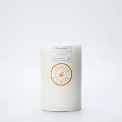 ILUMINATA - Vainilla Sólida Blanca 12 x 7 cm