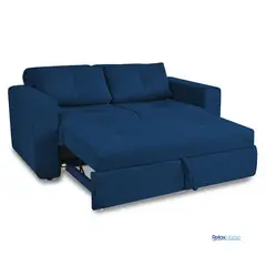 ELITE LIVING - Sofá Cama Moderno en Tela 3 Puestos Bourbon 180 x 90 x 100 cm