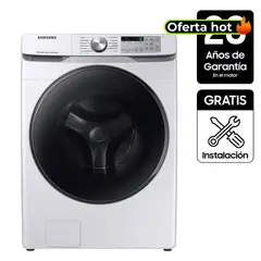 SAMSUNG - Lavadora Carga Frontal 22 kg WF22R6270AW/CO