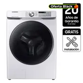 SAMSUNG - Lavadora Carga Frontal 22 kg WF22R6270AW/CO