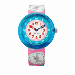 FLIK FLAK - Reloj Infantil Camping Badge Pink