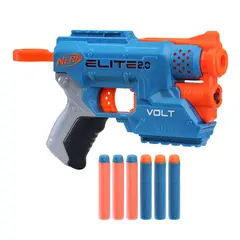 NERF - Lanzador Elite 2.0 Volt Sd-1, incluye (Lanzador y 6 dardos). A partir de 8 años.