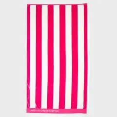 BENETTON - Toalla de Playa 450 g Stripes 100 x 180 cm