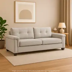 MICA - Sofá 3 Puestos Rafa 208 x 88 x 85 cm