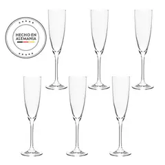 SCHOTT ZWIESEL - Copa de vidrio Schott Zwiesel: para champaña 6 piezas