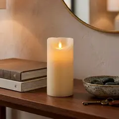 MICA - Vela Led Mitad 8 x 15 cm