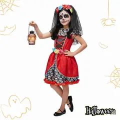YAMP - Disfraz para niña Catrina