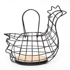 MICA - Canasto Gallina Black Wood