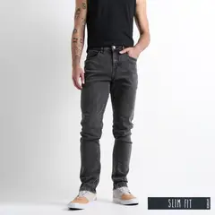 BEARCLIFF - Jean 5 Bolsillos para Hombre Slim