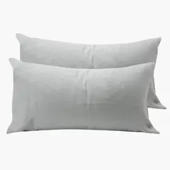 BASEMENT HOME - Set x2 Fundas de Almohada Lino 50 x 90 cm
