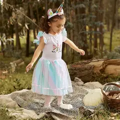 YAMP - Disfraz de Unicornio para niña