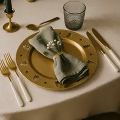 MICA - Plato Base Mesa de Navidad