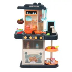 KIDS N PLAY - Cocina para niños de juguete con accesorios y sonidos