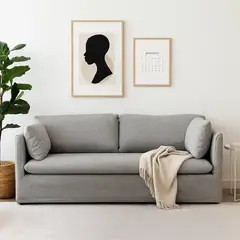 BASEMENT HOME - Sofá Cama 3 puestos Clara 192 x 96 x 76 cm