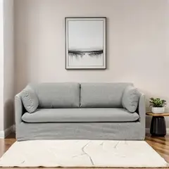 BASEMENT HOME - Sofá Cama 3 Puestos en Poliéster 192 x 76 x 96 - Mueble Clara - 0% Interés a 3, 6 o 12 Cuotas Pagando con tu CMR Banco Falabella