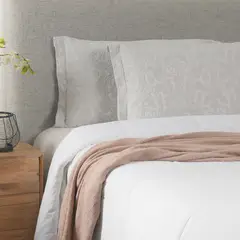 ROBERTA ALLEN - Funda de almohada de Algodón Lucia Sil