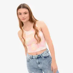 SYBILLA - Crop top Mujer Algodón