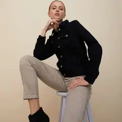 BASEMENT - Chaqueta de jean para Mujer de Algodón