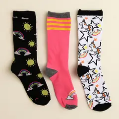 ELV - Medias Niña Pack x3 Algodón
