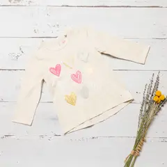 YAMP - Camiseta Bebé Niña Algodón