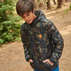 FEDERATION - Chaqueta Juvenil para Niño Acolchado