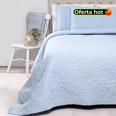 ROBERTA ALLEN - Cubrelecho Liso de Poliéster 75 GSM Paisley