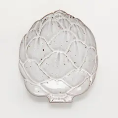 BORDALLO - Platos de ensalada Porcelana Alcachofa 17.5 cm