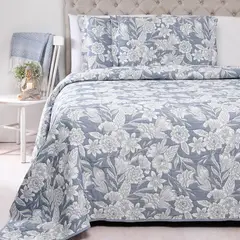 ROBERTA ALLEN - Cubrelecho Estampado de Polialgodón 85 GSM Mercedes