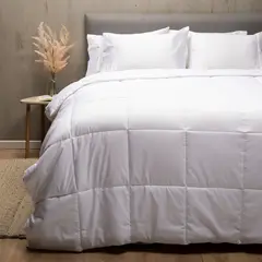 MICA - Plumón Edredón Blanco de Poliéster 95 GSM Hipoalergénico