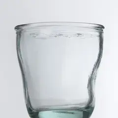 CASA CANTABRIA - Vaso de vidrio corto Casa Cantabria: 1 pieza