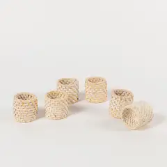 CASA CANTABRIA - Aro de servilleta Rattán 5 x 5 cm
