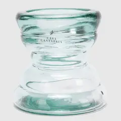 CASA CANTABRIA - Candelabro Vidrio 11.5 x 12 cm
