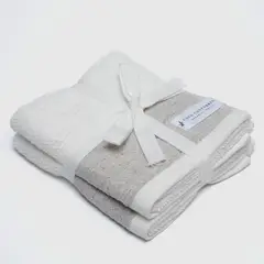 CASA CANTABRIA - Juego de toallas Franja