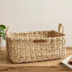 CASA CANTABRIA - Canasto Rattán 40x28x13 cm