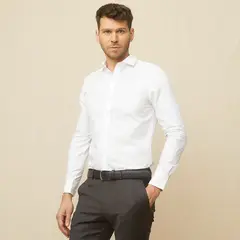 LA MARTINA - Camisa Hombre Manga larga Slim de Algodón