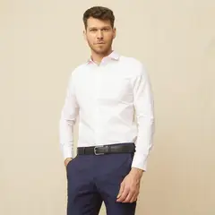 LA MARTINA - Camisa Hombre de Rayas Manga larga Slim de Algodón