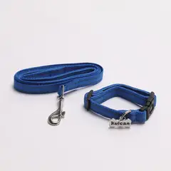 KULCAN - Correa y Collar para Perro 100% Poliéster