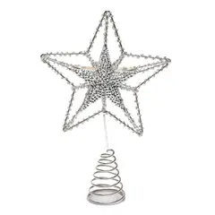 MICA - Adorno Punta de Árbol: Estrella 27 cm