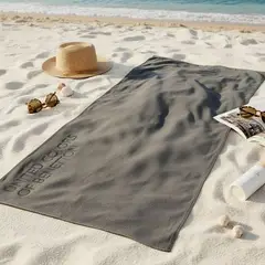 BENETTON - Toalla de playa 250 g MICROFIBRA AZ 80 x 160 cm