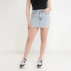 DAHLA - Falda Mini para Mujer de Algodón