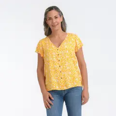 NEWPORT - Blusa Mujer Manga corta Ecovero