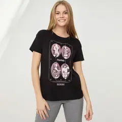 SYBILLA - Camiseta para Mujer Manga corta