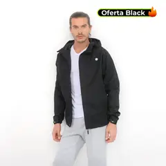 MOUNTAIN GEAR - Cortaviento Impermeable Deportivo Hombre Outdoor