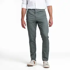 UNIVERSITY CLUB - Pantalón 5 Bolsillos Hombre Slim de Algodón