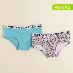 JOE BOXER - Pack x2 panty para niña